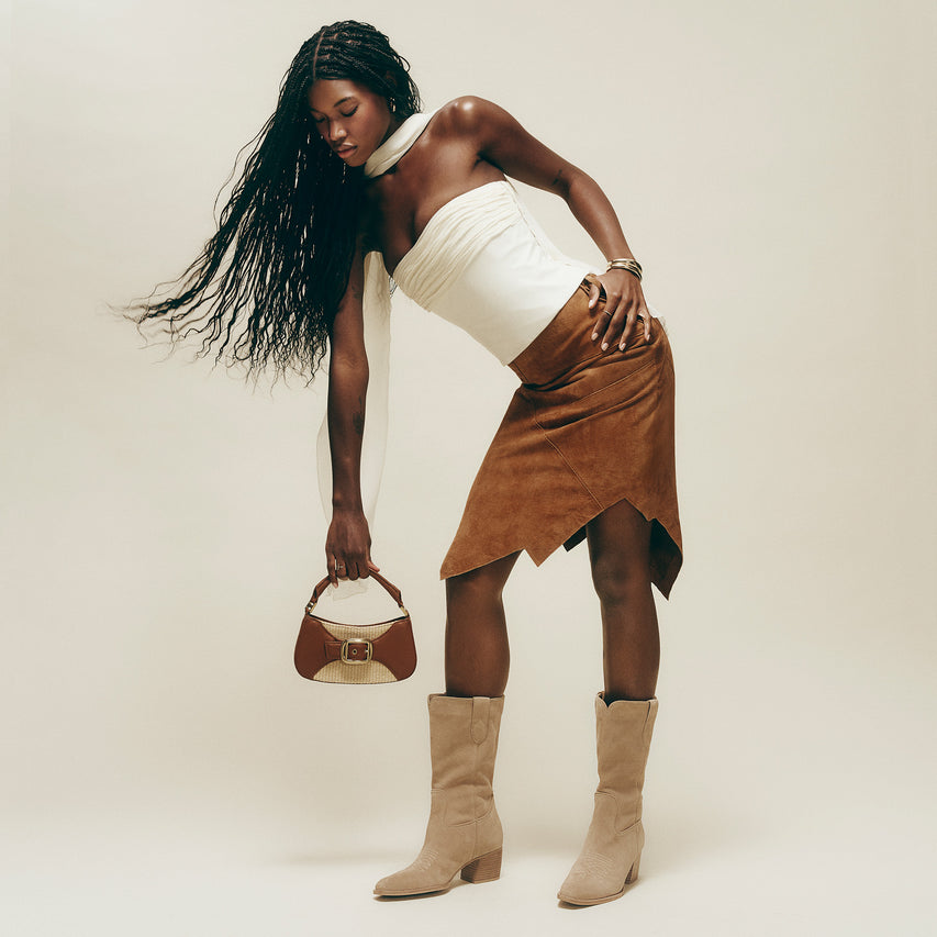 VERGIL BOOTS CAMEL SUEDE