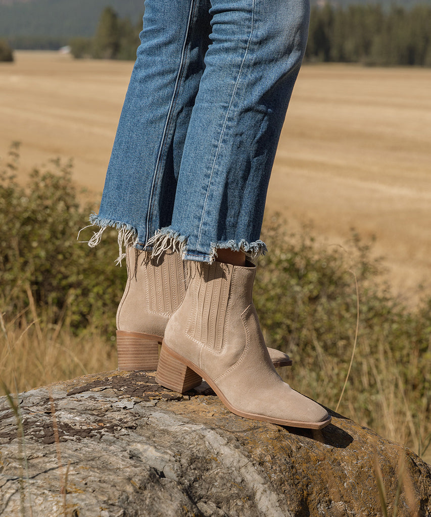 IRNIE BOOTIES TAUPE SUEDE - image 4