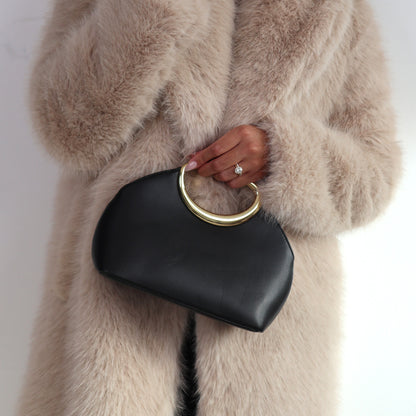 ALINA HANDBAG BLACK STELLA