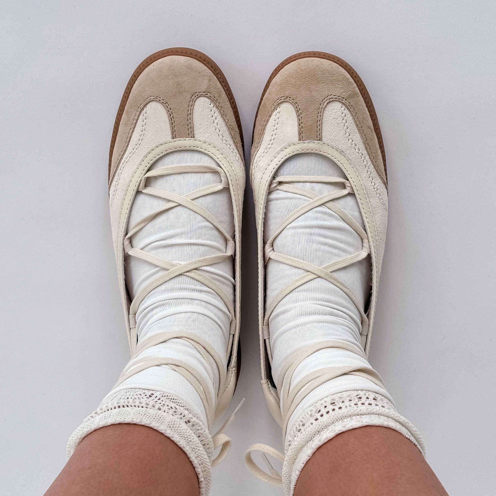 NYOMIE SNEAKERS IVORY MULTI LEATHER