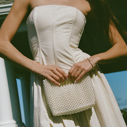 LINZY HANDBAG PEARL