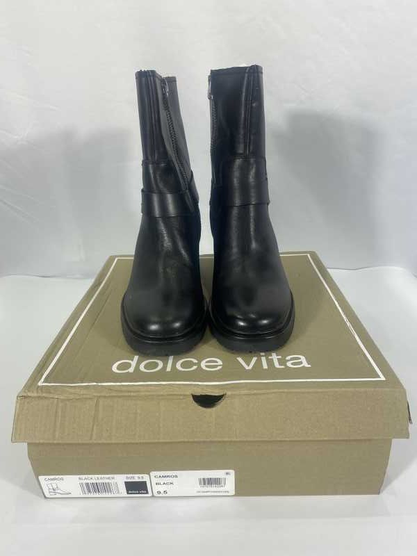 BLACK LEATHER / 9.5 / V001_Fillogic_103731