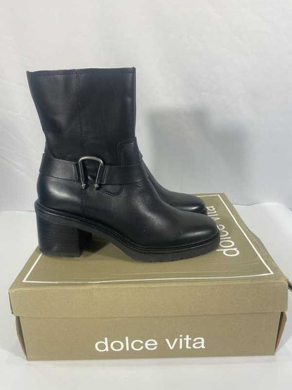 BLACK LEATHER / 9.5 / V001_Fillogic_103731