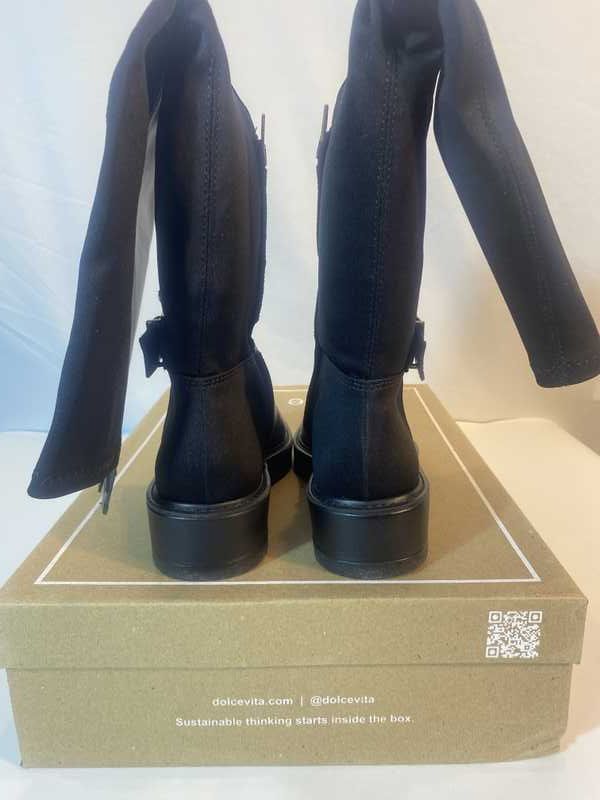 EMBER BOOTS BLACK LEATHER - re:vita
