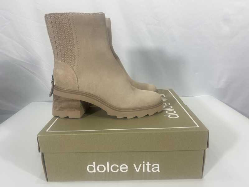 MARTEY H2O BOOTS TAUPE SUEDE - re:vita
