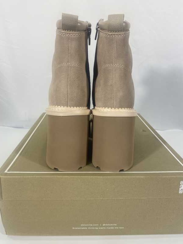 DOMMIE BOOTS TAUPE SUEDE - re:vita