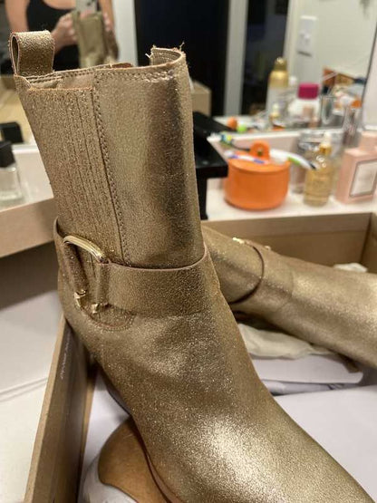 ROSE GOLD DISTRESSED LEATHER / 7.5 / V714_Christine-Marie_104799