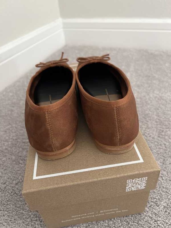 COPPER METALLIC SUEDE / 5.5 / V219_Maria_110652