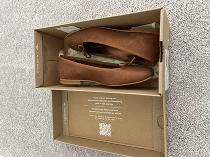 COPPER METALLIC SUEDE / 5.5 / V219_Maria_110652