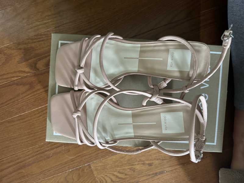 ROSE LEATHER / 7.5 / V258_Nicole_115003