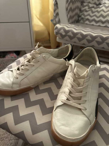 WHITE BLACK LEATHER / 11 / V113_Sara_115584