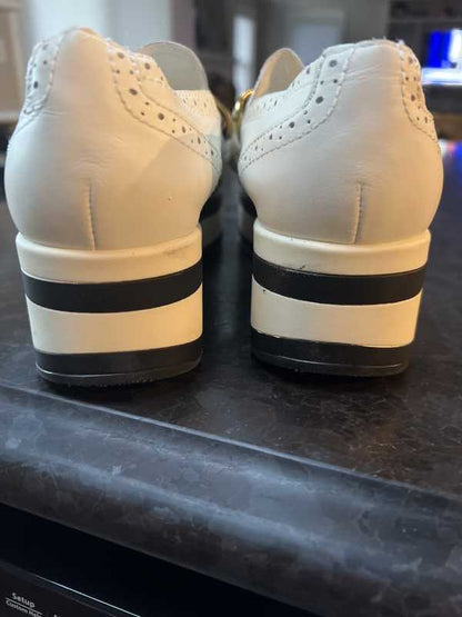 WHITE LEATHER / 7.5 / 107_Krista_116018