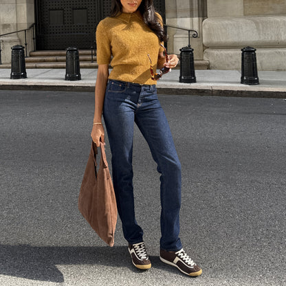 SARIYA SNEAKERS DK BROWN NYLON