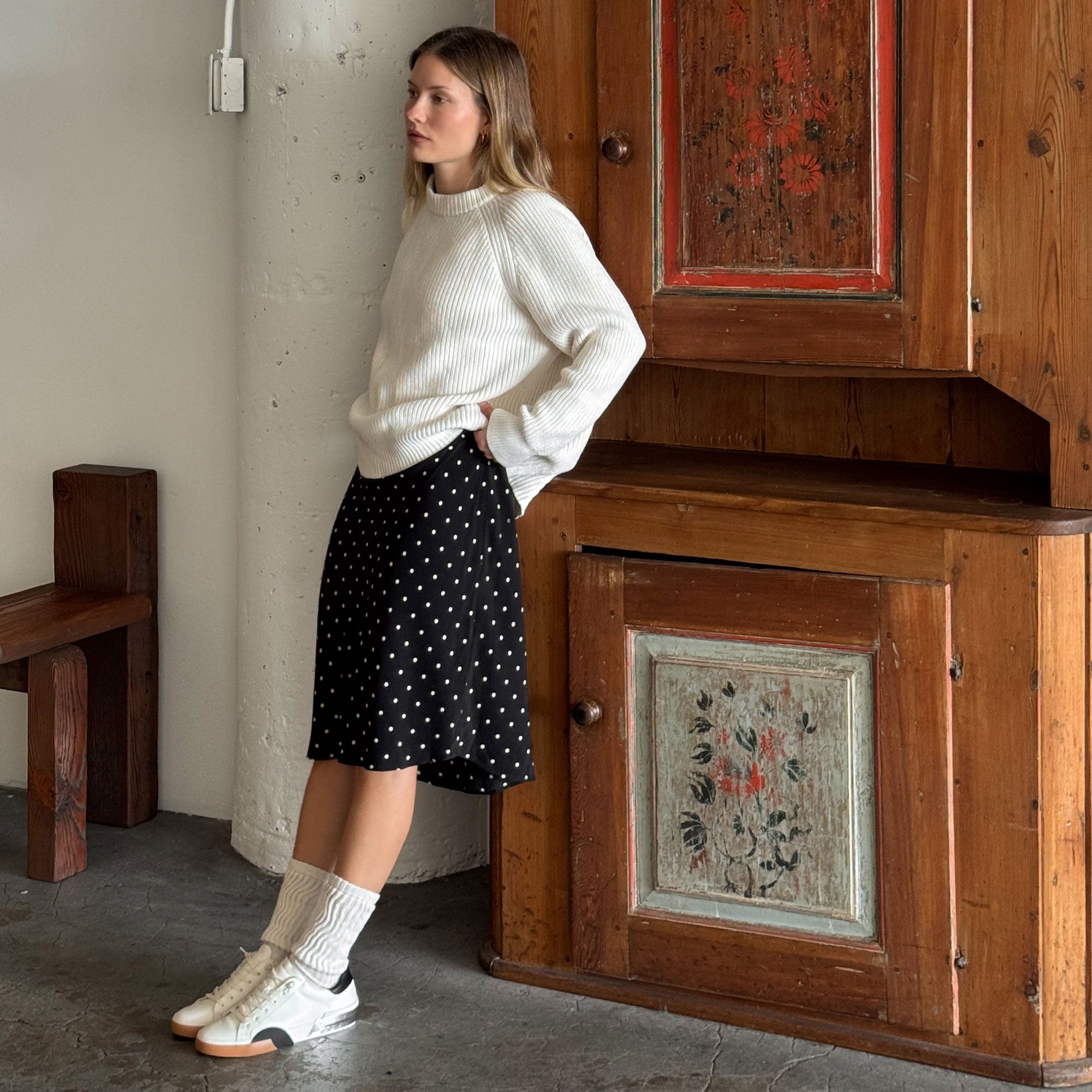 ZINA SNEAKERS WHITE BLACK LEATHER