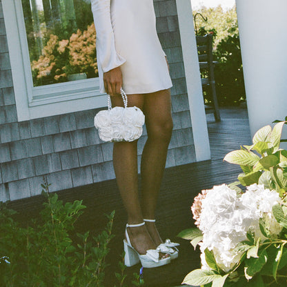 PATTON HEELS IVORY SATIN