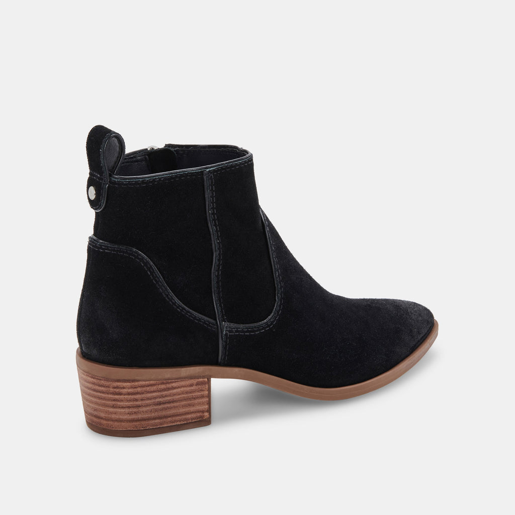 ABLE BOOTIES IN BLACK SUEDE -   Dolce Vita - image 3