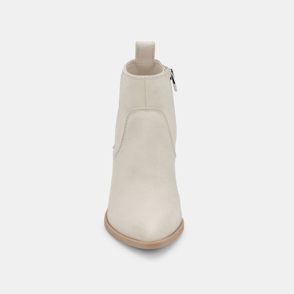 ABLE BOOTIES IN IVORY NUBUCK -   Dolce Vita - image 6