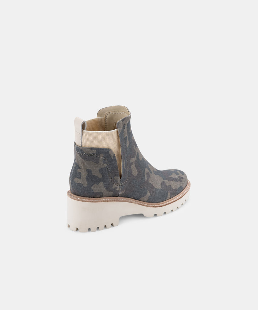 HUEY BOOTIES IN CAMO CANVAS -   Dolce Vita - image 4