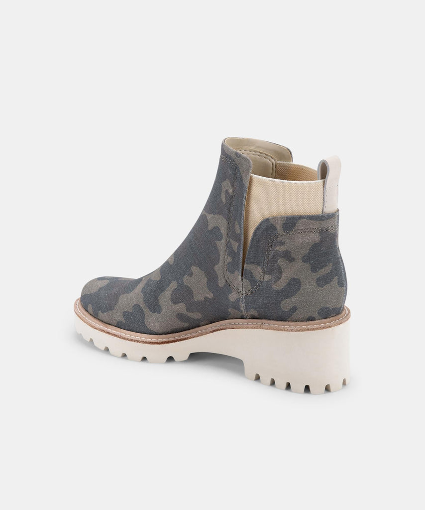 HUEY BOOTIES IN CAMO CANVAS -   Dolce Vita - image 5