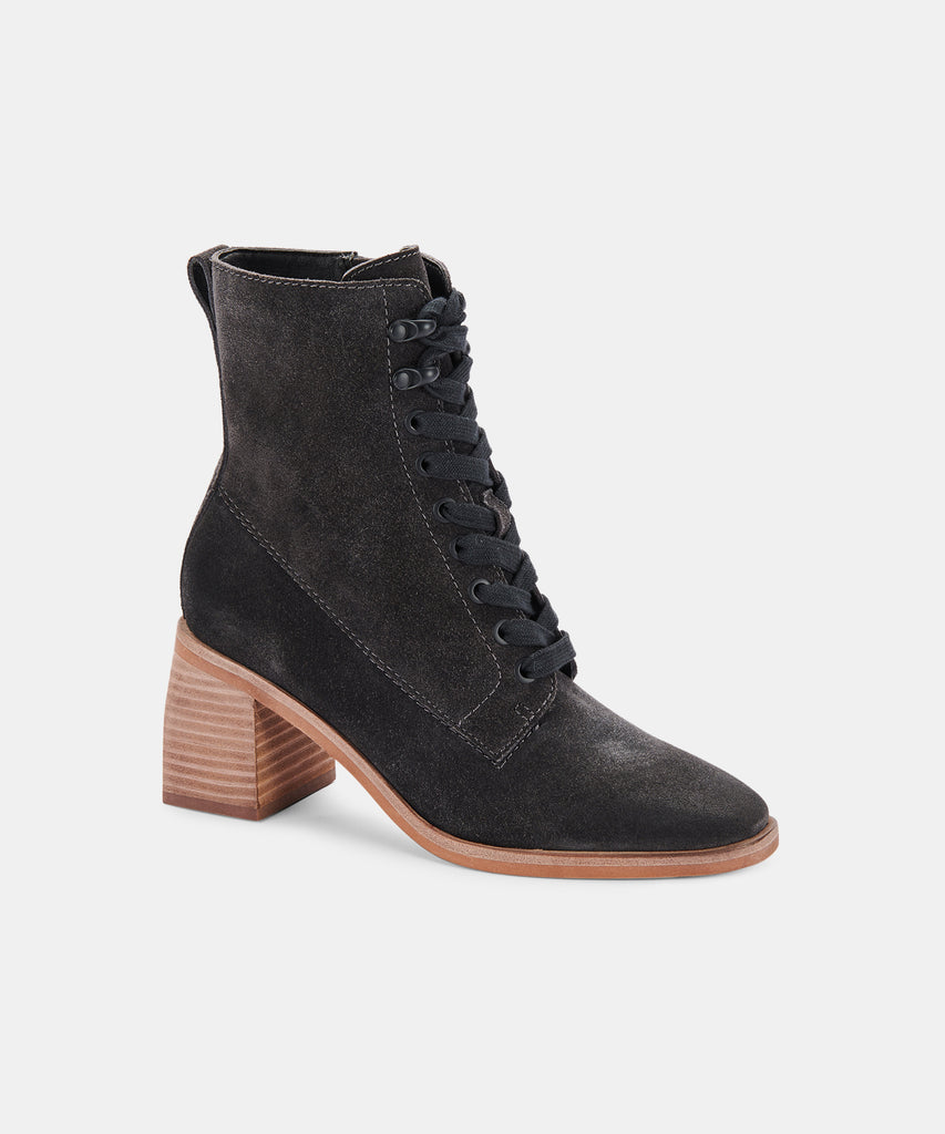 IDEN BOOTIES IN ANTHRACITE SUEDE -   Dolce Vita - image 3