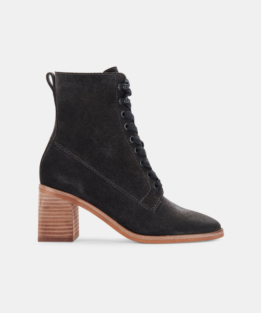 IDEN BOOTIES IN ANTHRACITE SUEDE -   Dolce Vita - image 1