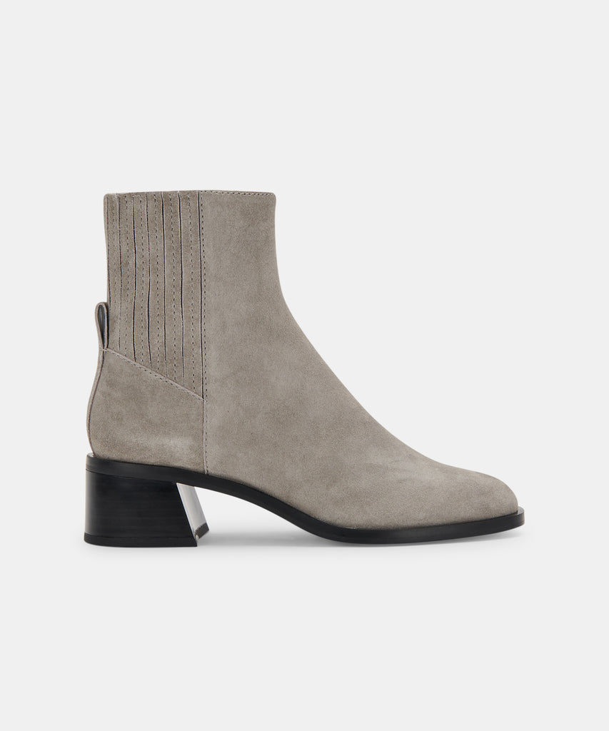 LAYTON BOOTIES IN CHARCOAL SUEDE -   Dolce Vita - image 1