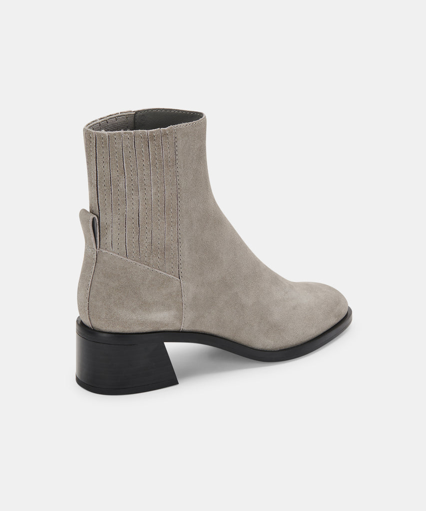 LAYTON BOOTIES IN CHARCOAL SUEDE -   Dolce Vita - image 3
