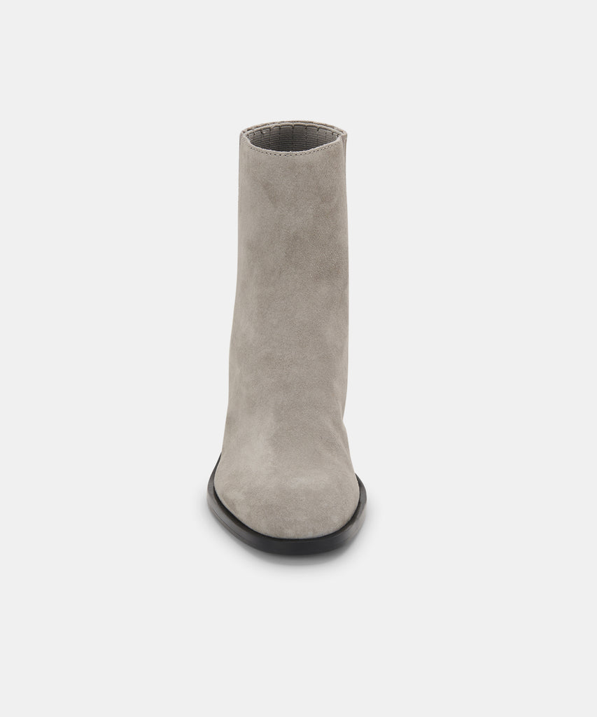 LAYTON BOOTIES IN CHARCOAL SUEDE -   Dolce Vita - image 6