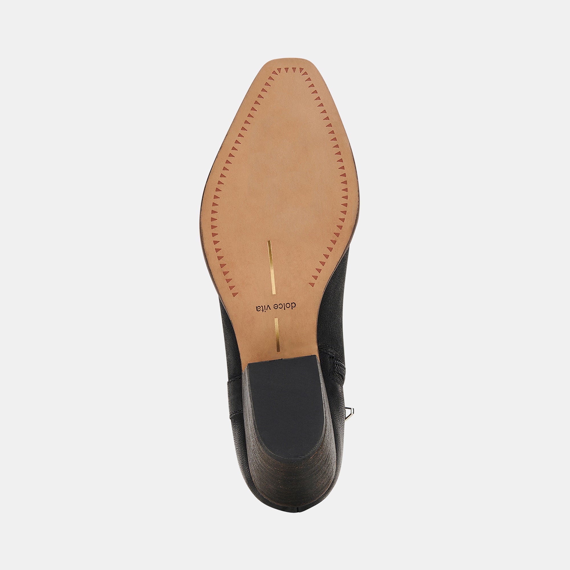 SILMA BOOTIES IN BLACK LEATHER -   Dolce Vita - view 10