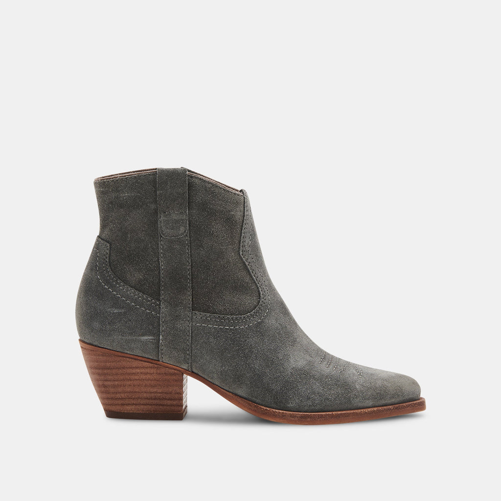 SILMA BOOTIES IN GREY SUEDE -   Dolce Vita - image 1