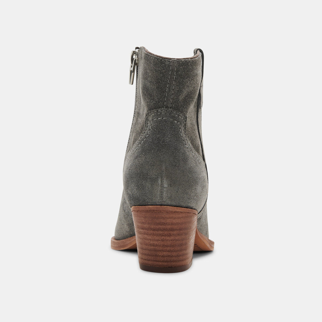 SILMA BOOTIES IN GREY SUEDE -   Dolce Vita - image 7