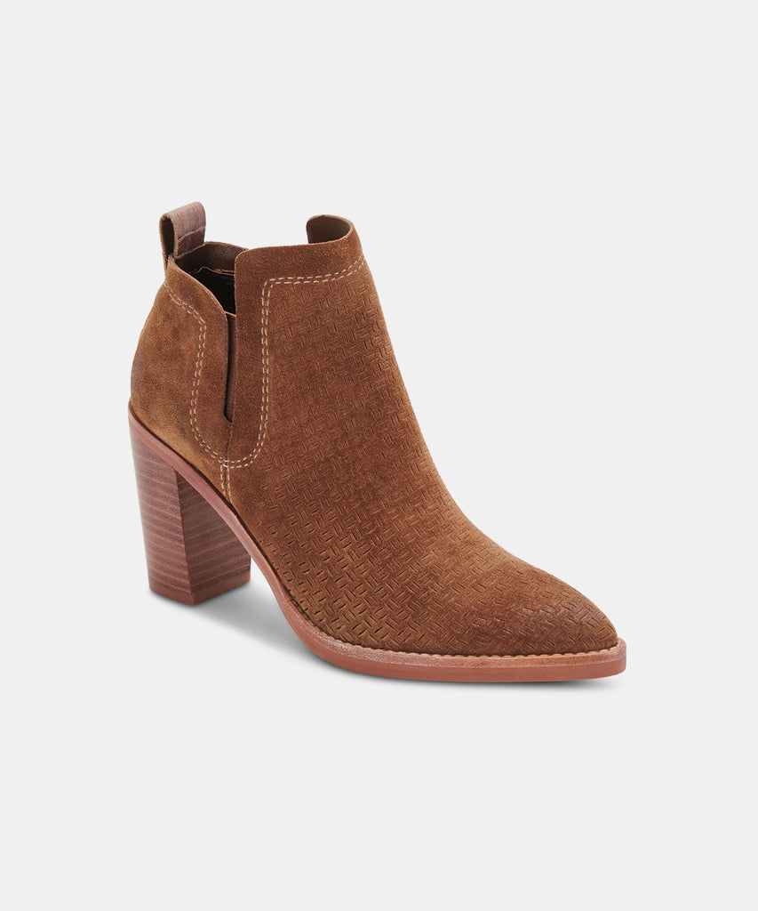 SIRANO BOOTIES IN DK BROWN SUEDE -   Dolce Vita - image 3