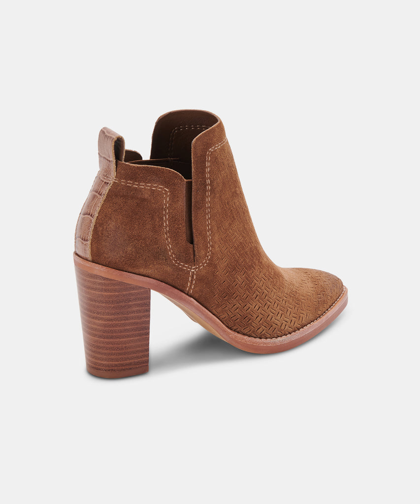 SIRANO BOOTIES IN DK BROWN SUEDE -   Dolce Vita - image 4
