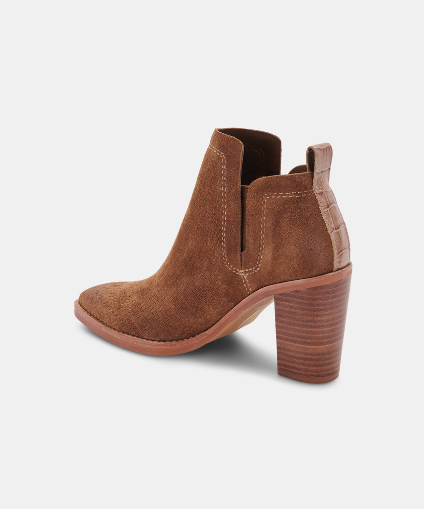 SIRANO BOOTIES IN DK BROWN SUEDE -   Dolce Vita - image 7