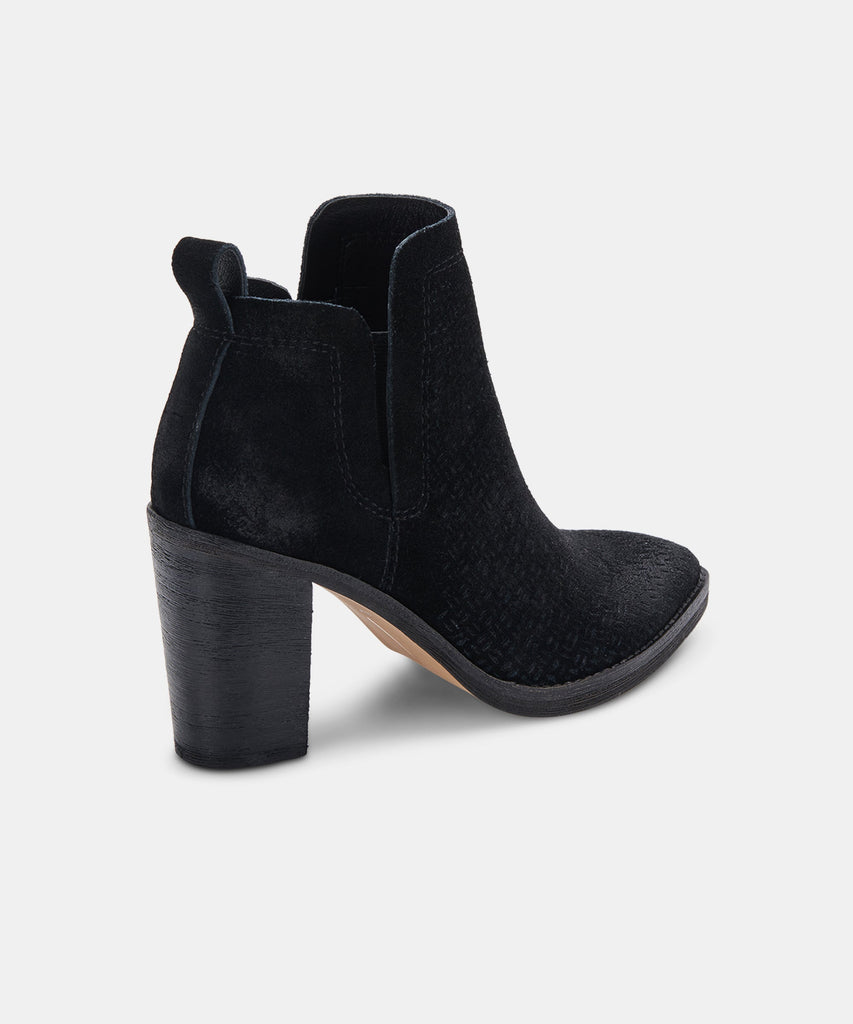 SIRANO BOOTIES IN ONYX SUEDE -   Dolce Vita - image 3