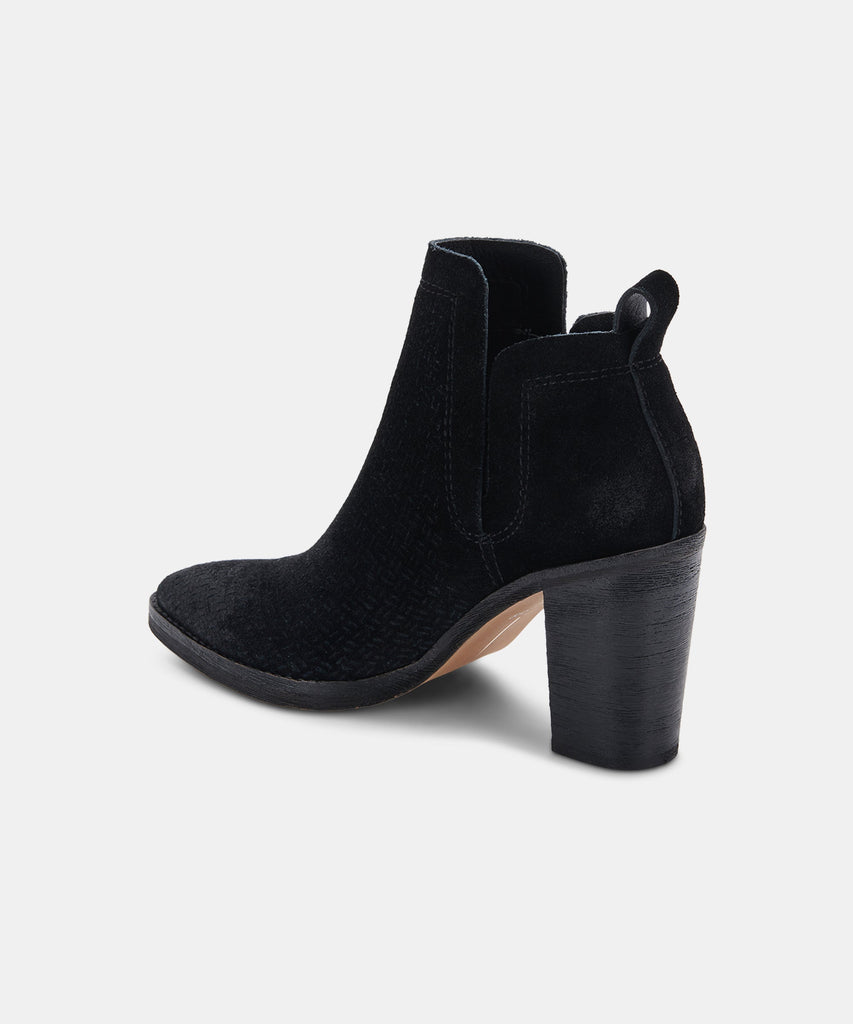 SIRANO BOOTIES IN ONYX SUEDE -   Dolce Vita - image 4