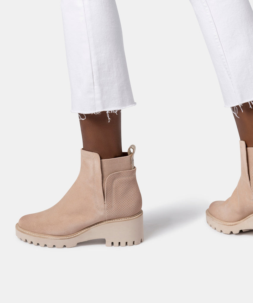 HUEY BOOTIES IN BLUSH SUEDE -   Dolce Vita - image 2