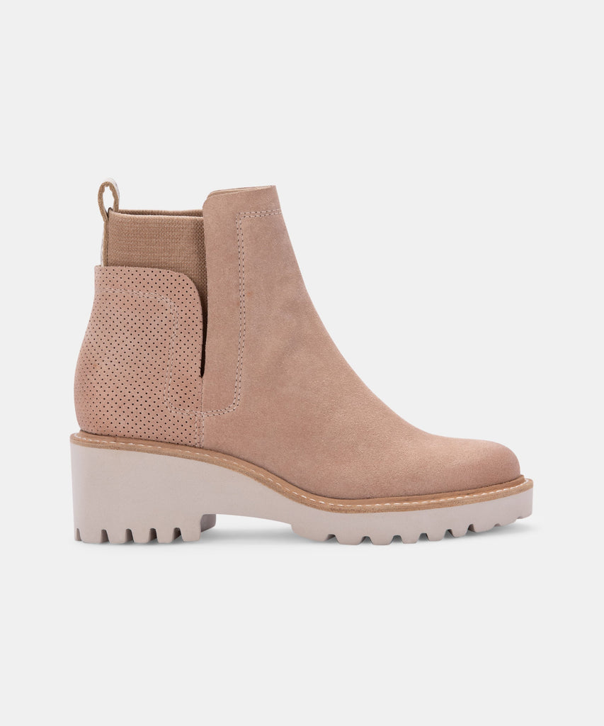 HUEY BOOTIES IN BLUSH SUEDE -   Dolce Vita - image 1
