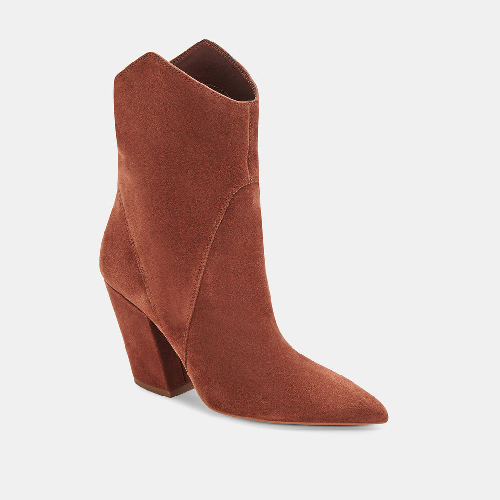 NESTLY BOOTIES BRANDY SUEDE - image 2