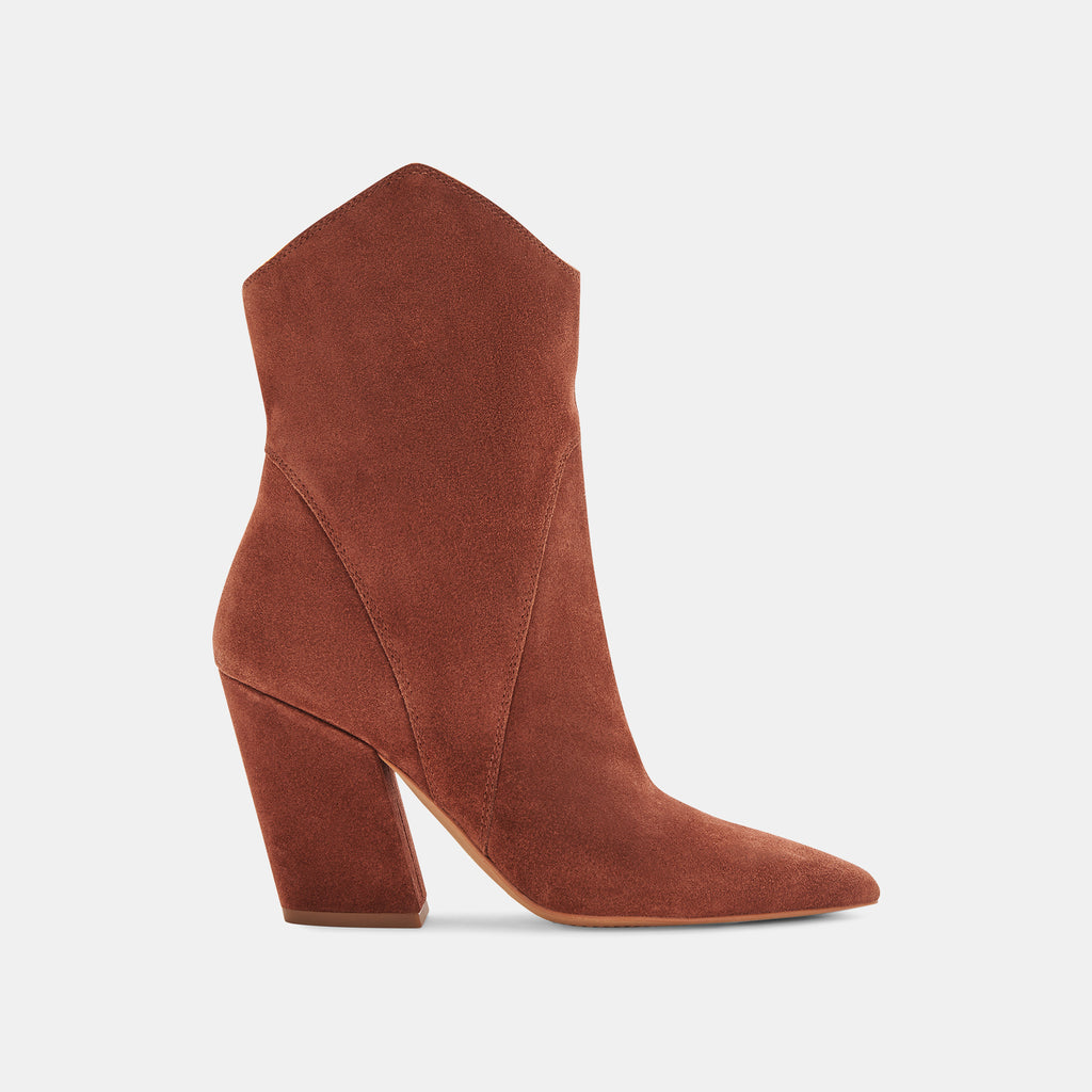 NESTLY BOOTIES BRANDY SUEDE - image 1