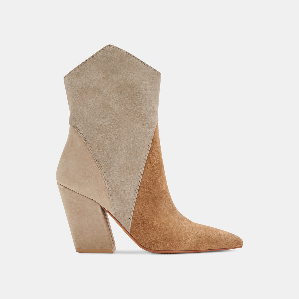 NESTLY BOOTIES TAUPE MULTI SUEDE - image 1