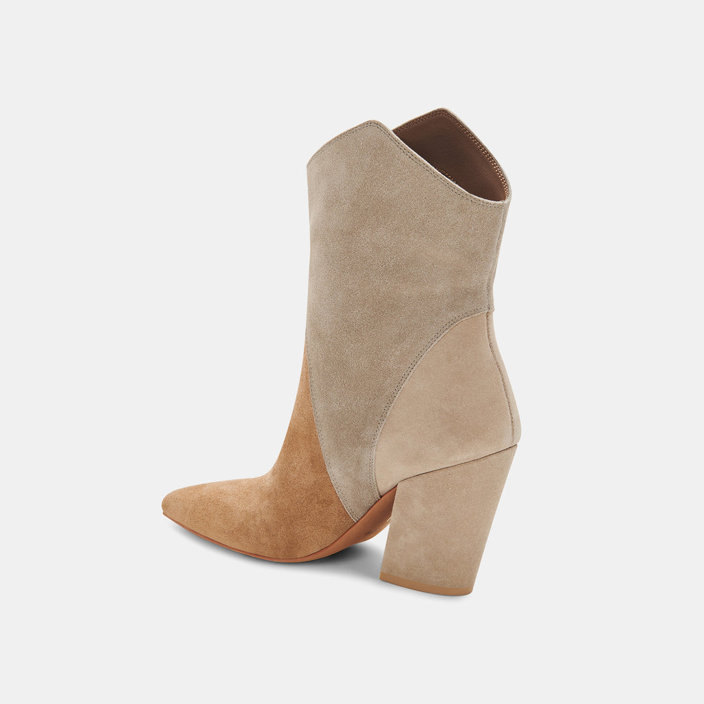 NESTLY BOOTIES TAUPE MULTI SUEDE - image 6