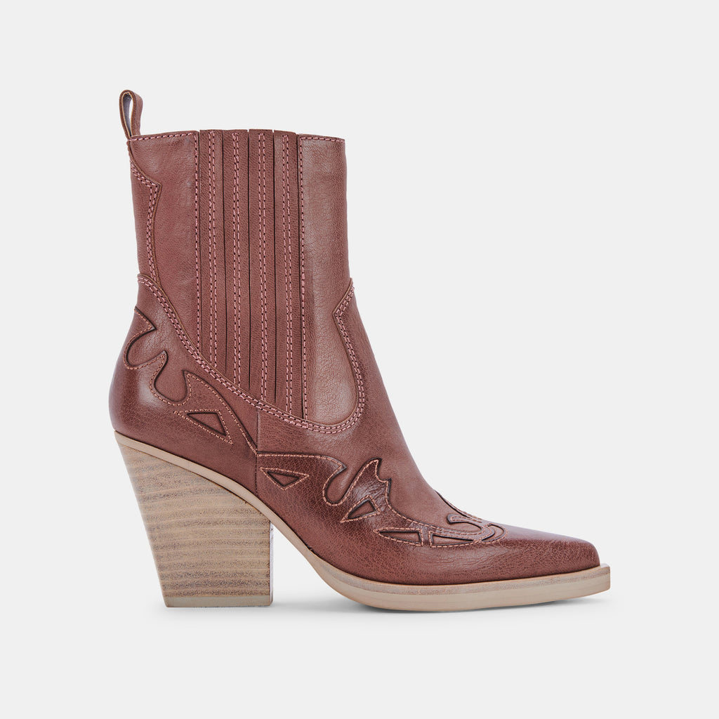 BEAUX BOOTS ROSE LEATHER - image 1