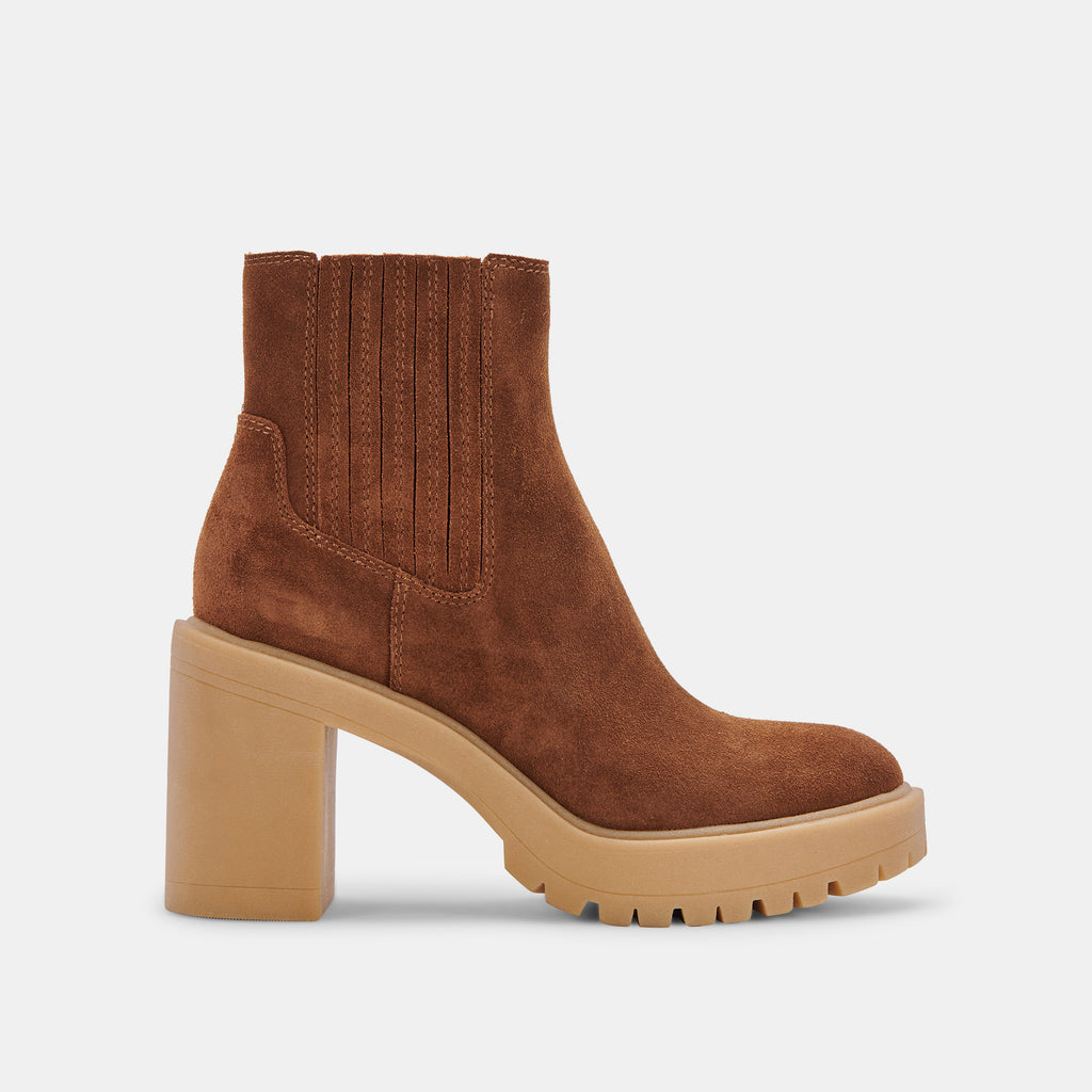 CASTER H2O BOOTIES CAMEL SUEDE - image 1