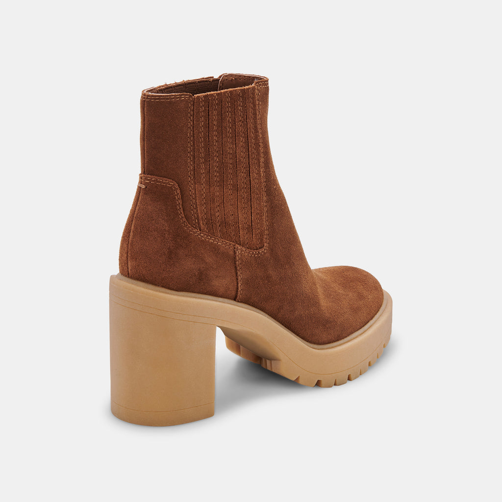 CASTER H2O BOOTIES CAMEL SUEDE - image 4