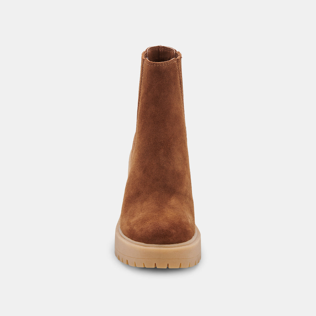 CASTER H2O BOOTIES CAMEL SUEDE - image 7