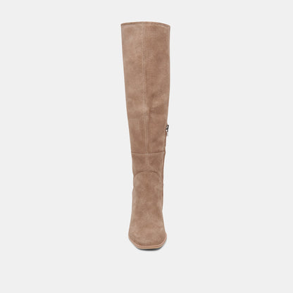 FYNN BOOTS TRUFFLE SUEDE - re:vita
