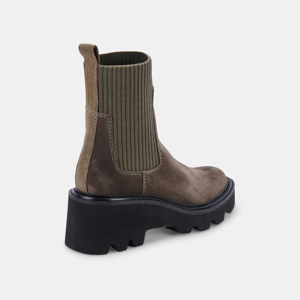 HOVEN H2O BOOTS OLIVE SUEDE - re:vita - image 4