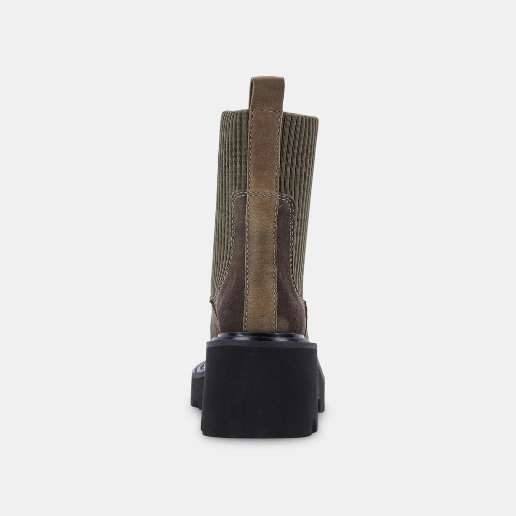 HOVEN H2O BOOTS OLIVE SUEDE - re:vita - image 8