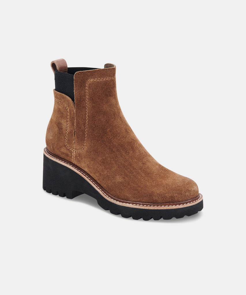 HUEY H2O BOOTS IN DK BROWN SUEDE -   Dolce Vita - image 3